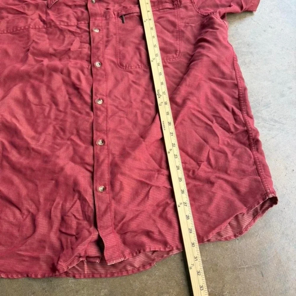 Vintage 90s The North Face red button up shirt size xxl